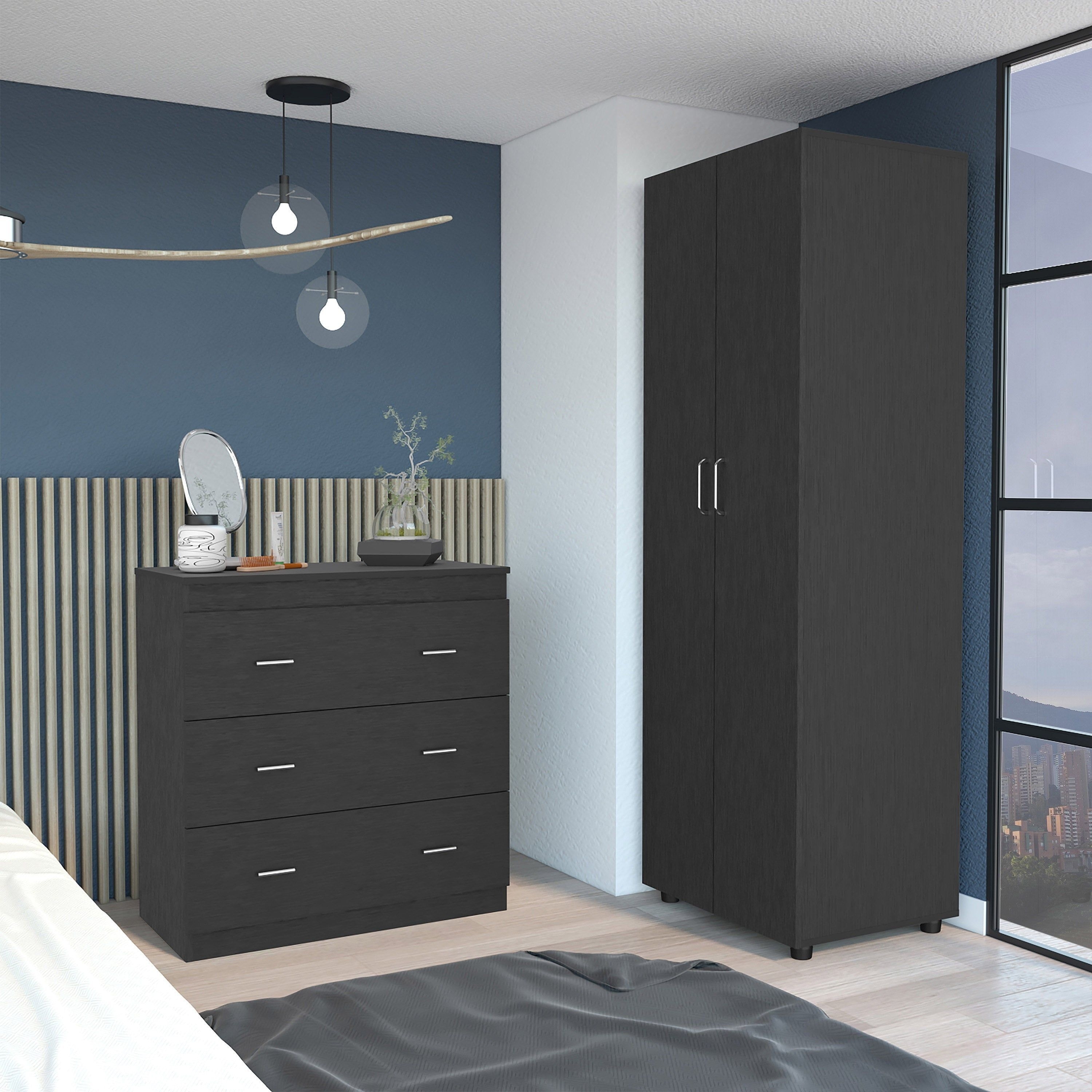 Armoire and deals dresser set